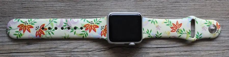 Aperçu des bracelets colorés de WRBLS pour Apple Watch