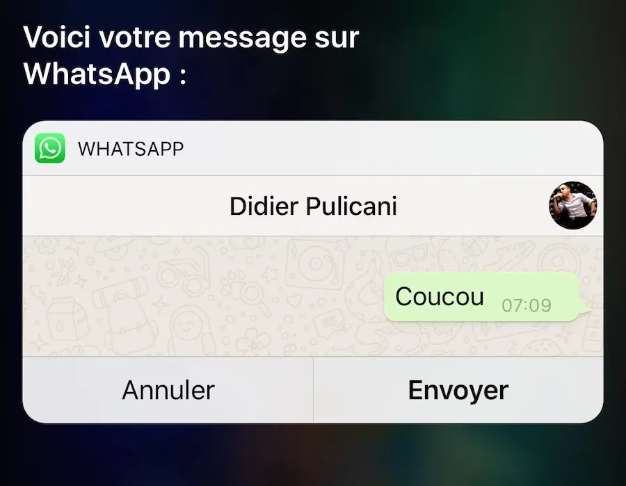 WhatsApp affiche désormais les appels sur l'écran verrouillé (et intègre Siri)