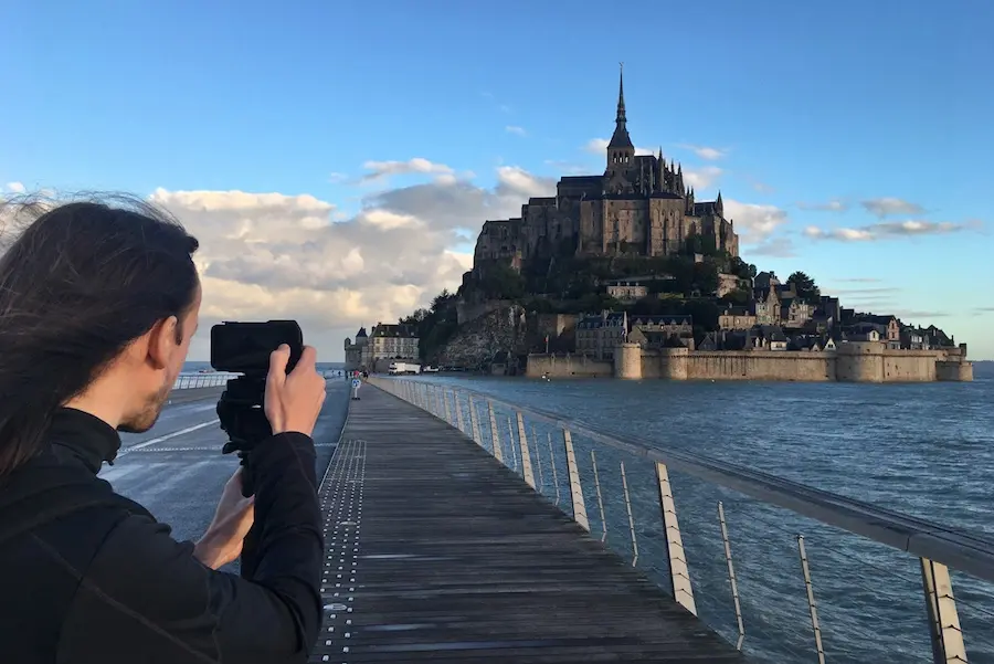 Témoignage : un court-métrage professionnel tourné à l'iPhone 7 au Mont Saint Michel (4k)