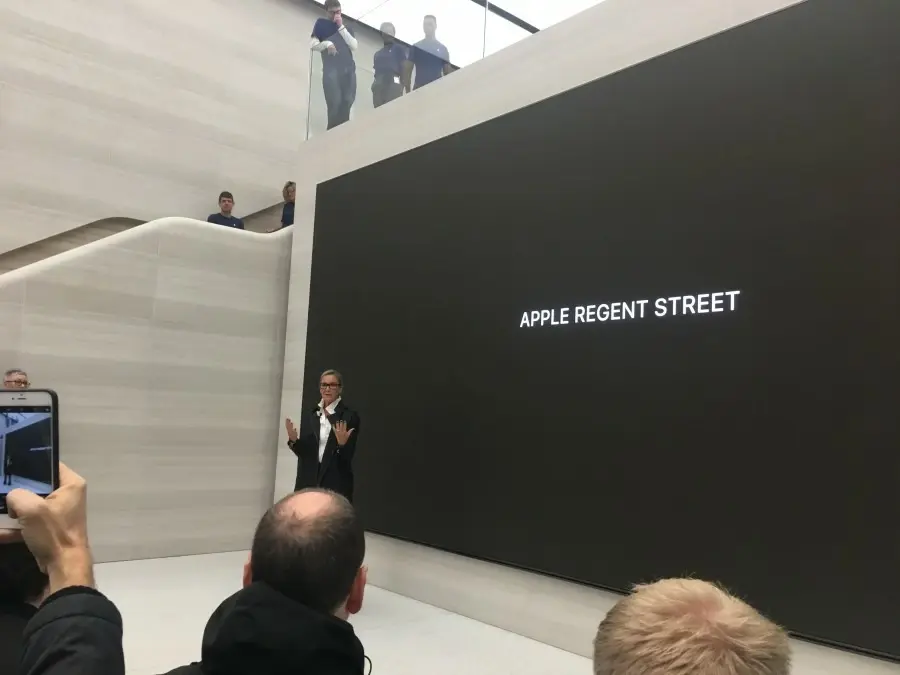 L'Apple Store Regent Street entièrement rénové ouvrira ses portes samedi (photos)