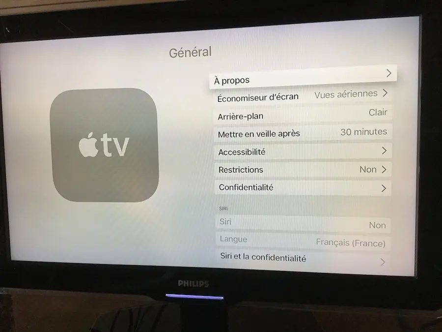 Apple TV : tvOS 10.0.1 fait taire Siri en Belgique