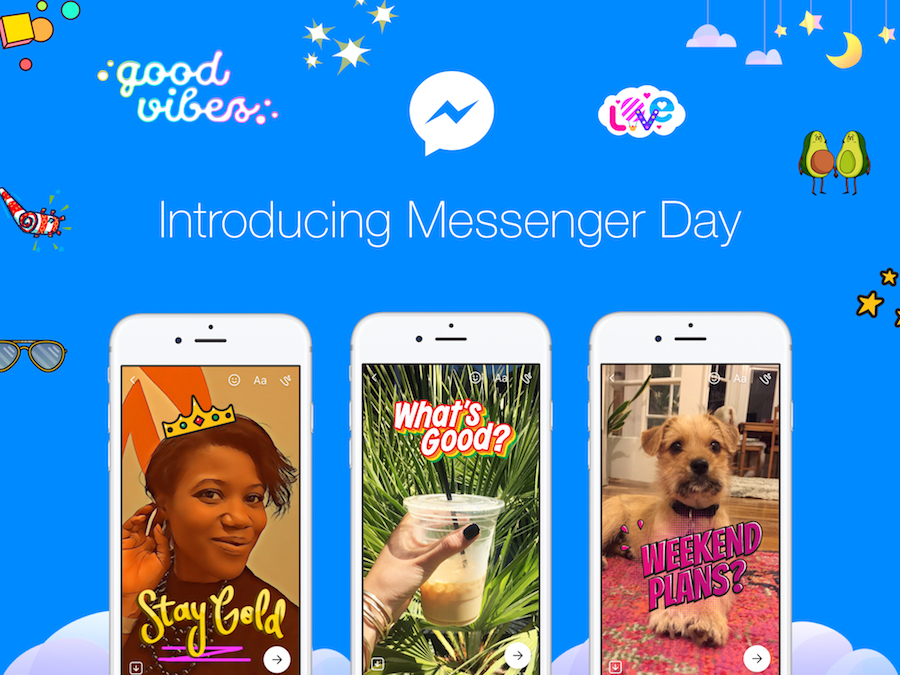 Facebook lance officiellement ses "Stories" sur Messenger