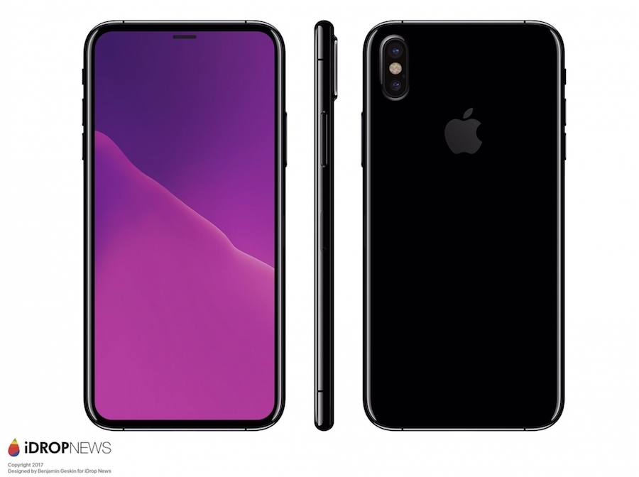 À quoi pourrait ressembler l'iPhone X (avec ses capteurs sous l'écran) ?