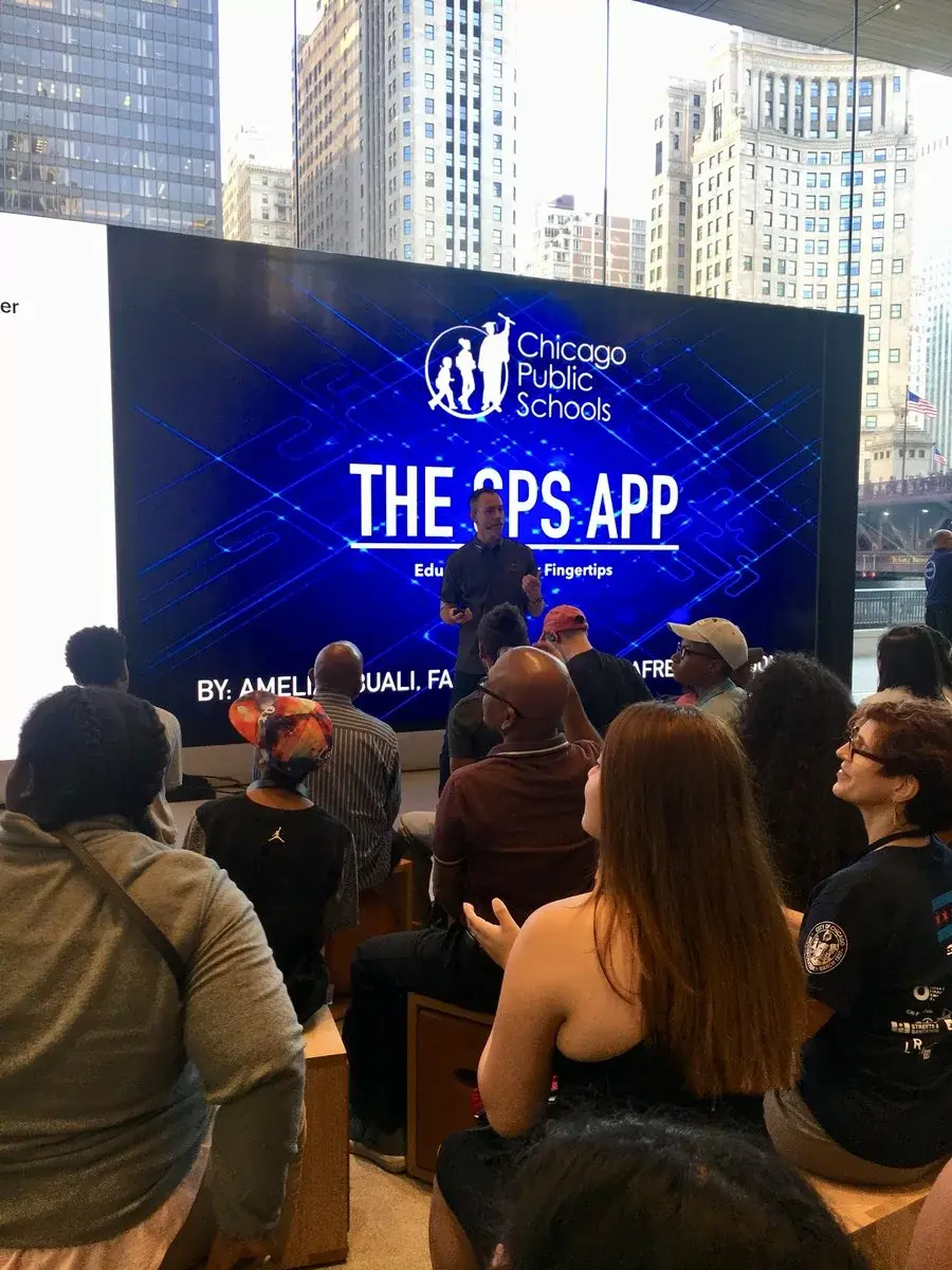 Everyone Can Code : les créations des étudiants mises en avant dans l'Apple Store de Chicago