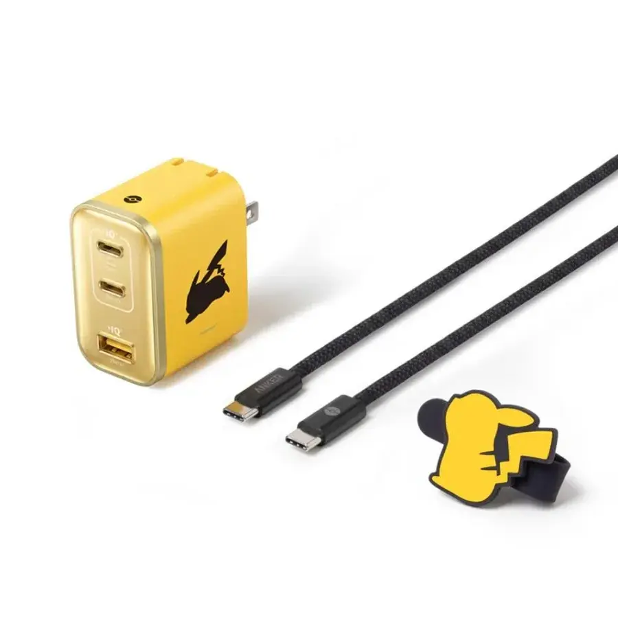 Anker lance un chargeur Pikachu 70W pour les 30 ans de Pok&eacute;mon