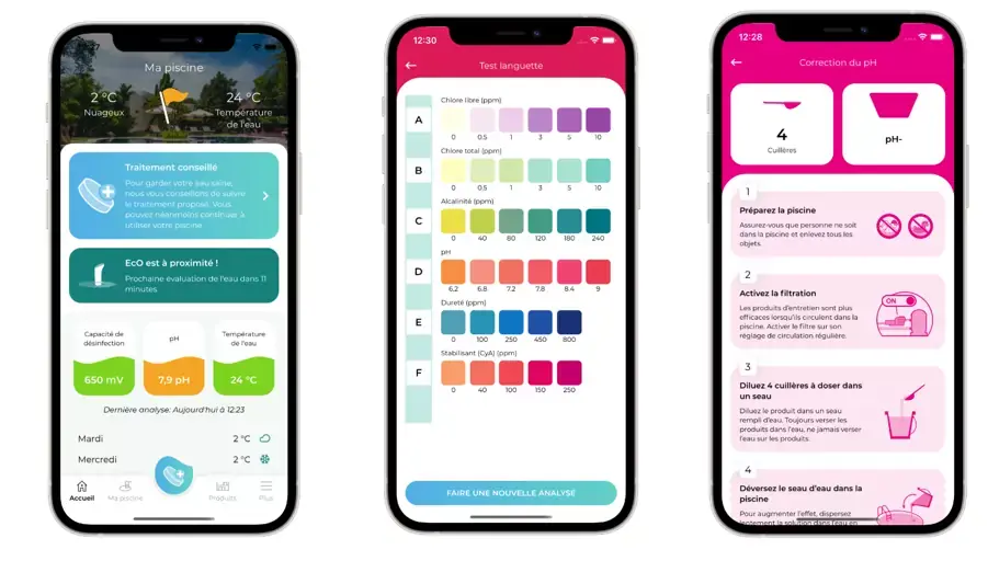 La sonde connectée pour piscine Iopool (199€) se dote d'une nouvelle app