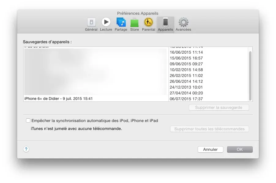 Astuce : récupérer une ancienne sauvegarde d'iOS (pour revenir à iOS 8.4 par exemple)