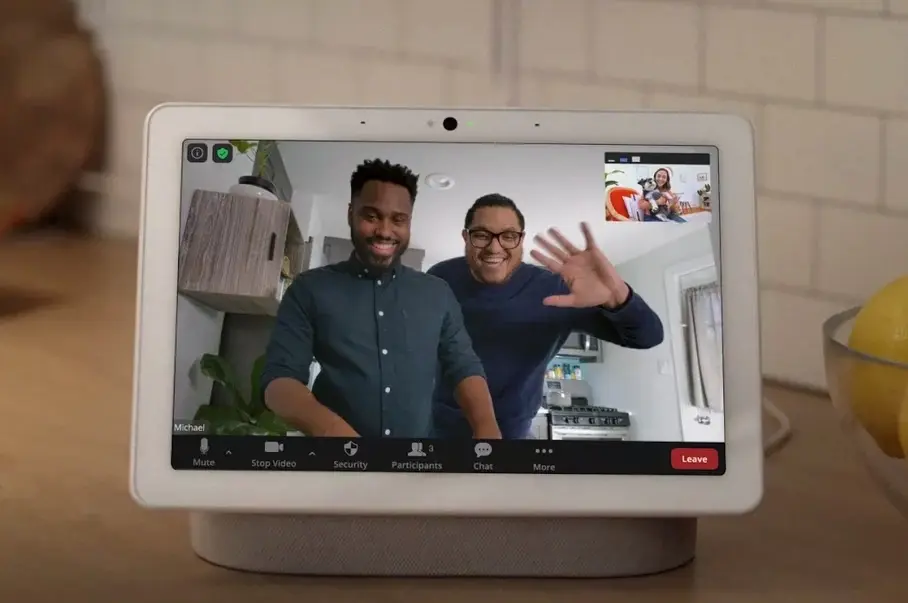 Les appels Zoom arrivent sur les Google Nest Hub Max