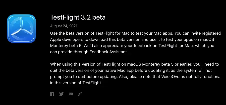 TestFlight pour macOS est disponible en bêta