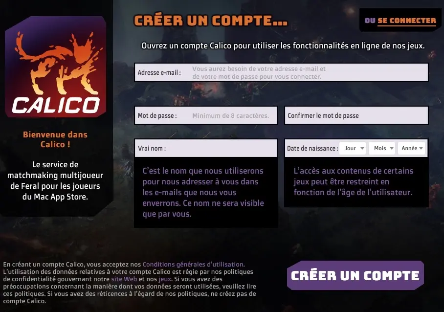 Feral lance Calico, son service multi-joueur compatible avec les jeux Mac App Store