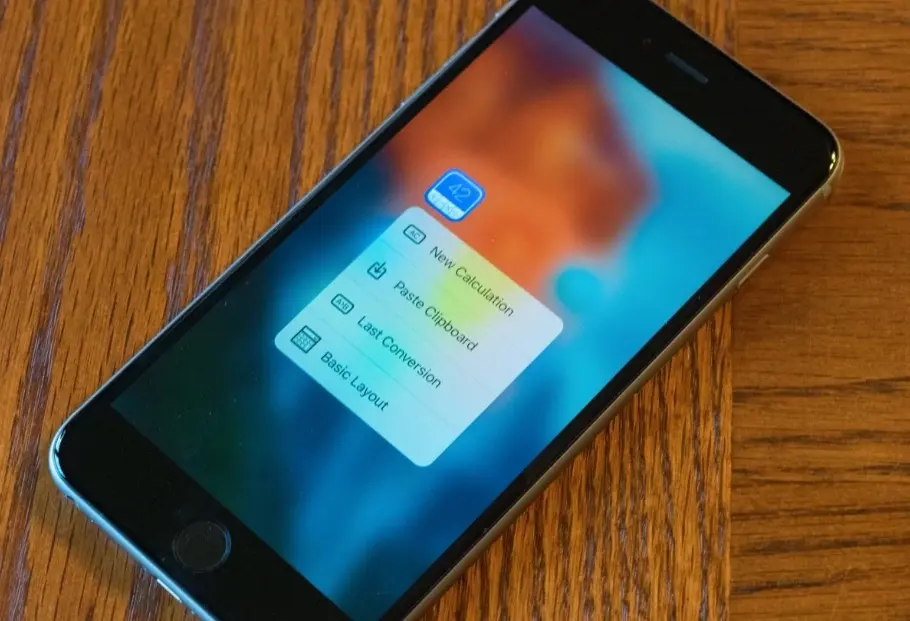 PCalc prend en charge 3D Touch et propose de personnaliser ses raccourcis