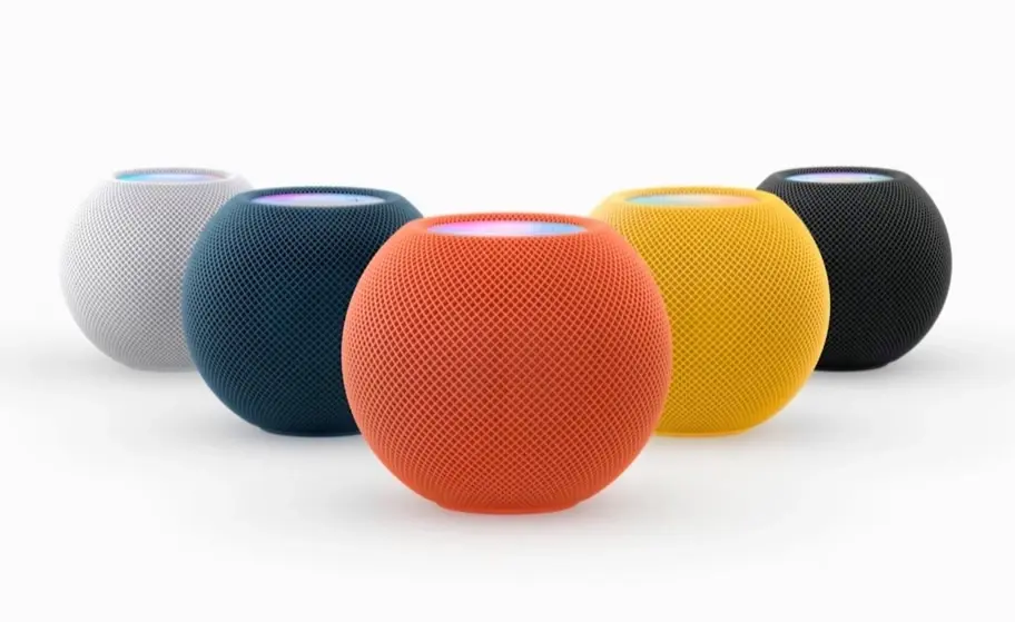 #keynote : les HomePod mini arrivent en orange, jaune et bleu