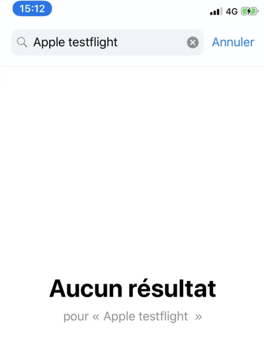 TestFlight a disparu de l'App Store ! (MAJ : problème de référencement)