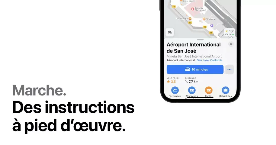 Que collecte Apple pour améliorer Plans sur l’iPhone ?