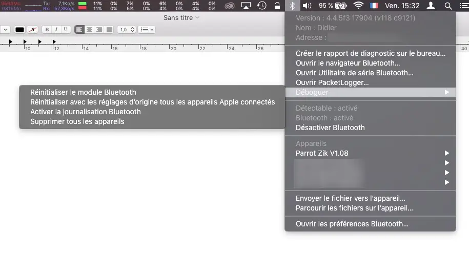 Astuce Bluetooth (OS X) : comment remettre à zéro toutes les connexions ?