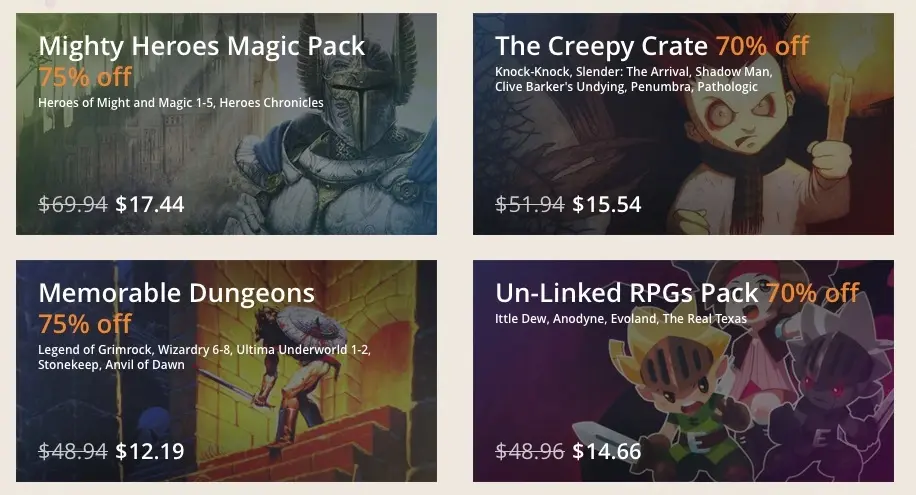 De belles promos chez GOG si vous aimez les RPG