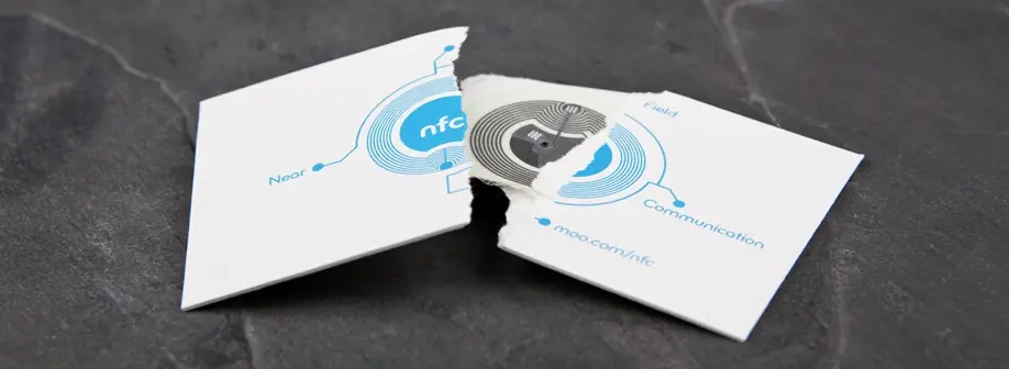 MOO présente son concept original de cartes de visites NFC