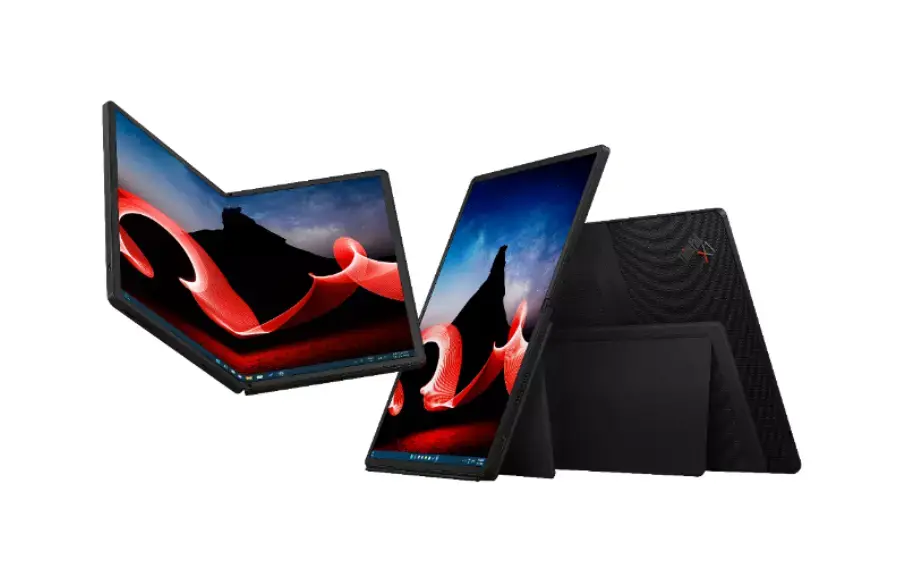 Lenovo présente une version 16" de son PC portable pliable à 3 600€