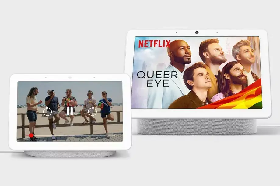 Netflix débarque sur les Google Nest Hub/Max