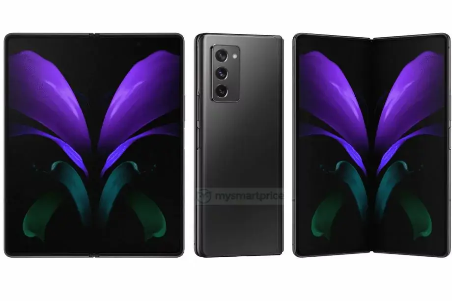 L'image du jour : pas d'encoche et un écran externe plus grand pour le Galaxy Fold 2