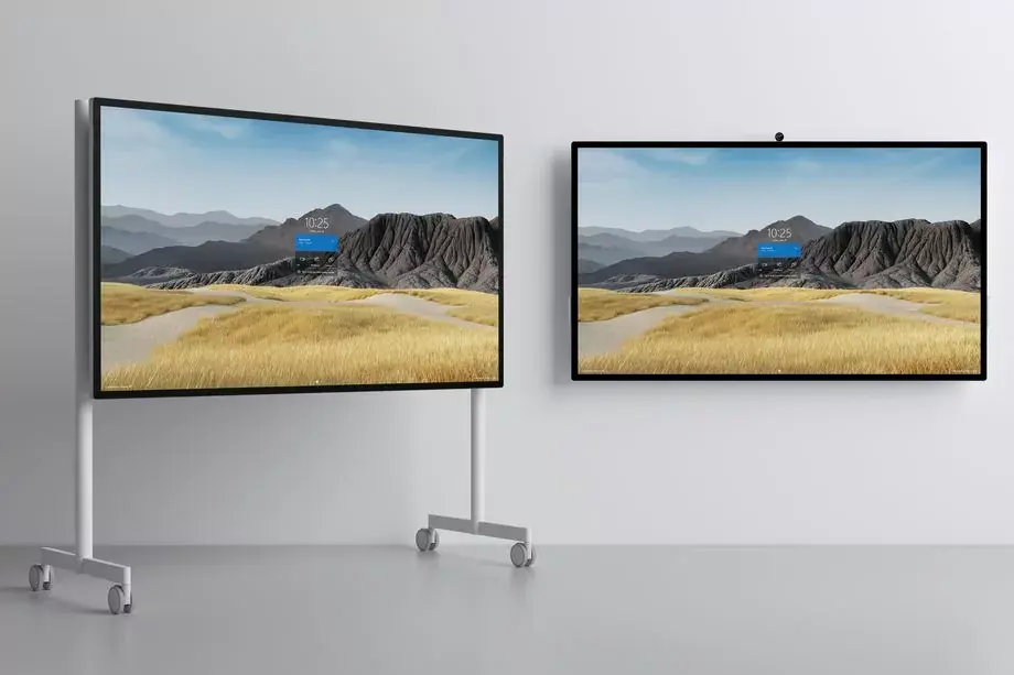 Microsoft va commercialiser une Surface Hub 2S de 85 pouces à 22000$ en 2021