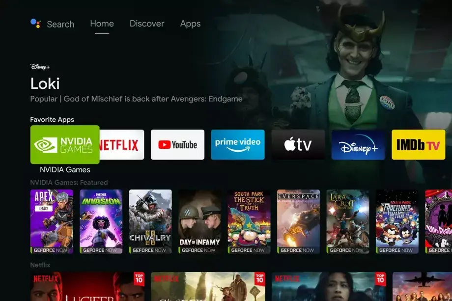 La Nvidia Shield hérite d'une interface inspirée de Google TV