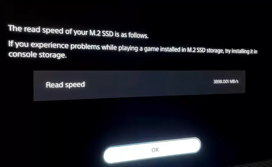 La PlayStation 5 se débrouille bien avec un SSD moins rapide que les recommandations