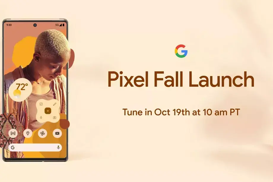 Google présentera officiellement les Pixel 6 le 19 octobre