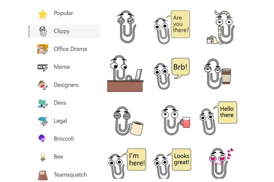 Clippy : la mascotte de Microsoft conçue sur Mac fait son retour au sein de Teams