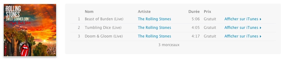 12 Jours Cadeaux 12 : The Rolling Stones !