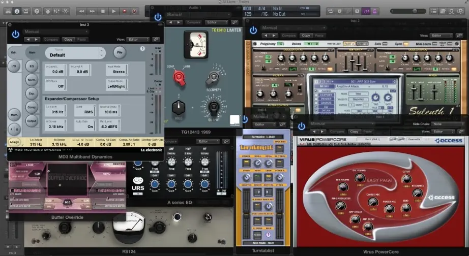 32 Lives, pour utiliser les plugins 32 bit sur Logic Pro X