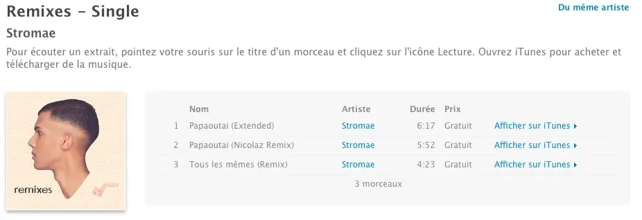 12 Jours Cadeaux 9 : Remixes - Single par Stromae