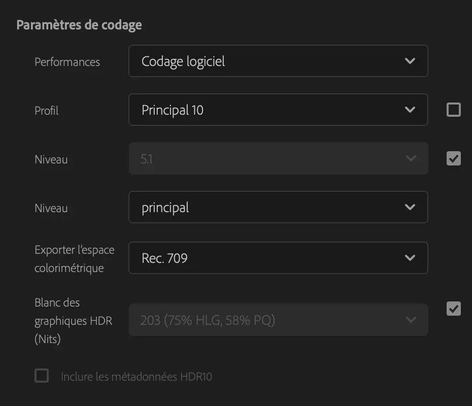 Adobe Premiere Pro jusqu'à 10x plus rapide dans les exports HEVC