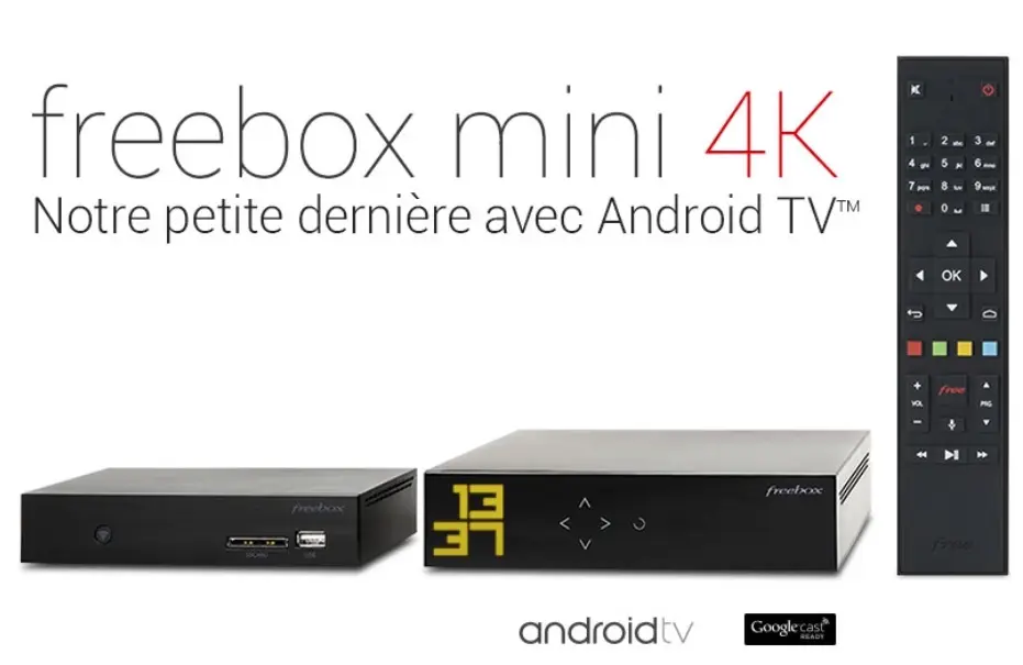 Xavier Niel remplace la Freebox Crystal par la Freebox Mini 4K, 5 fois plus petite