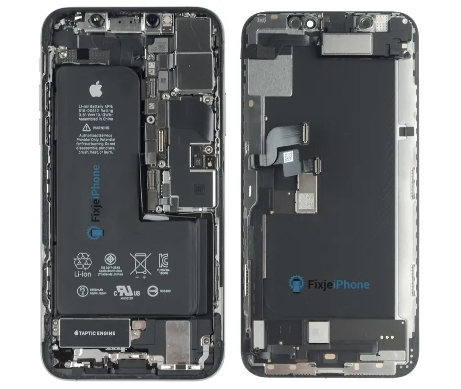 Un premier démontage de l'iPhone XS révèle une batterie en L d'un seul tenant