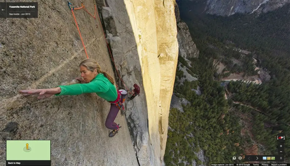 Insolite : Google Street View à l'assaut d'El Capitan