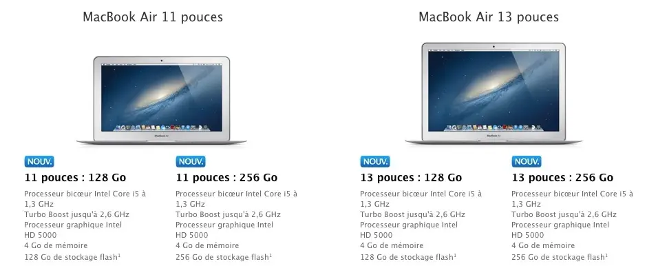 MacBook Air 2013 : le test complet ! (avec 11" et 13")