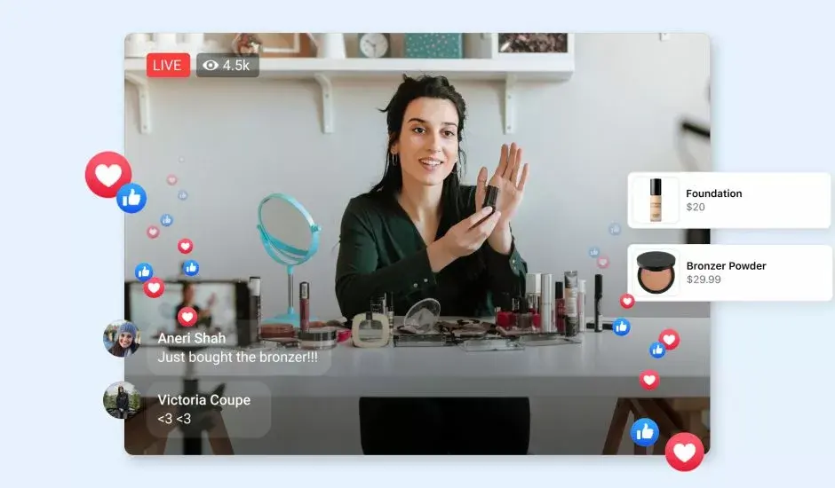 Facebook abandonne ses Live Shopping (peu rentables ?)