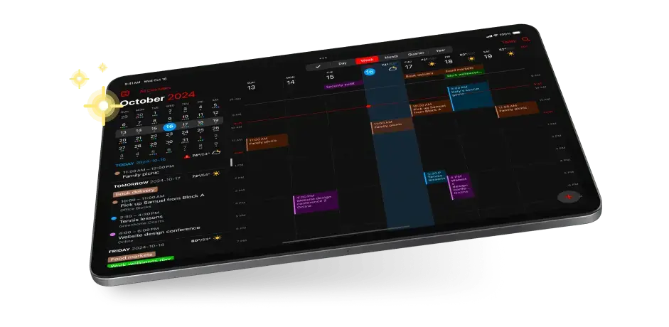 Fantastical Calendrier