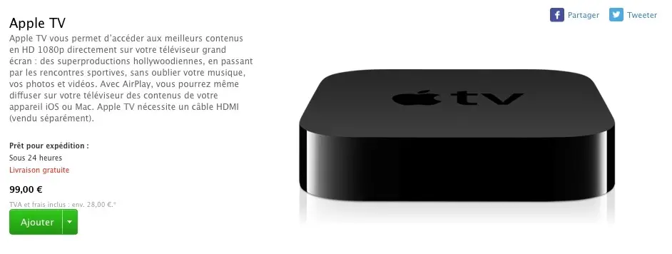 Petite baisse de prix sur le Mac Mini et l'AppleTV