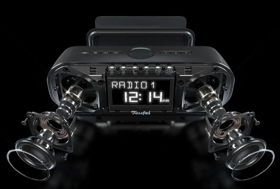 Radio One : un nouveau radio-réveil Bluetooth/DAB+ chez Teufel