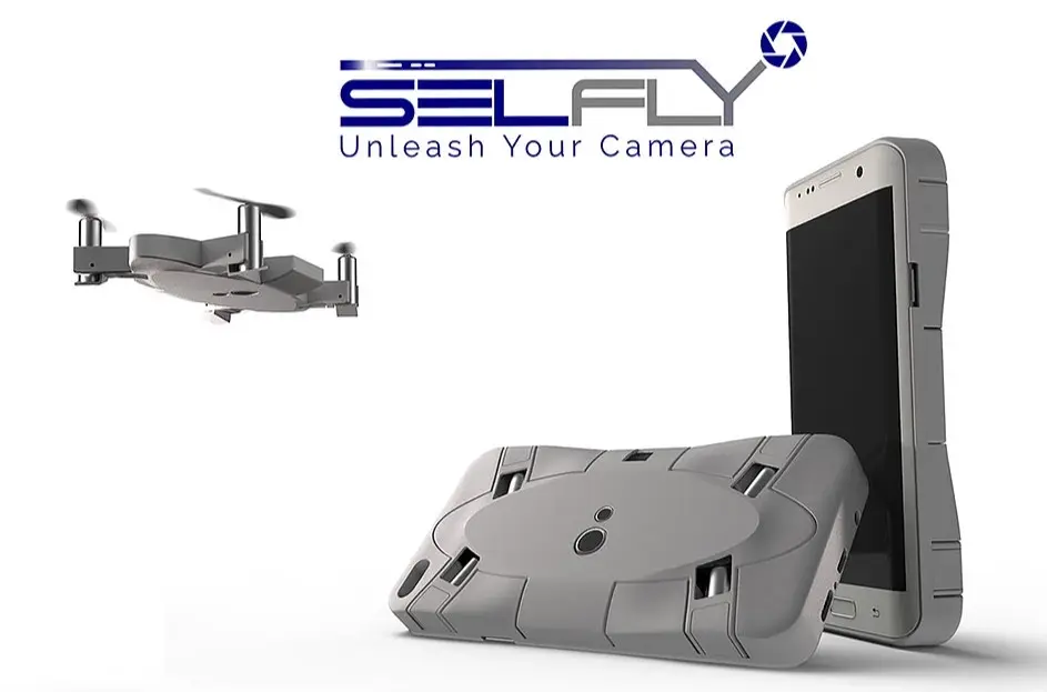 SELFLY, le drone qui se cache dans une coque de smartphone