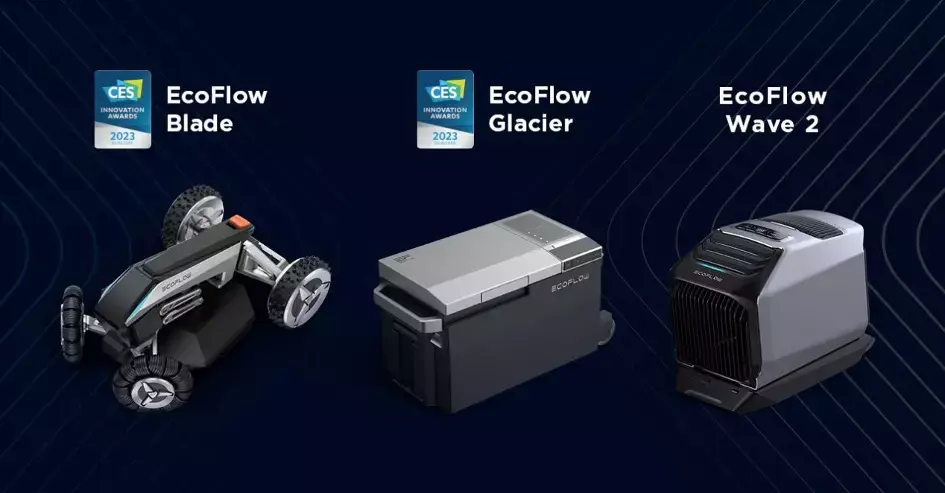 Les nouveautés d'EcoFlow : tondeuse robotisée, réfrigérateur et climatiseur portables