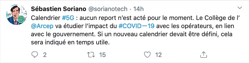 France : le déploiement de la 5G pourrait être retardé #covid-19