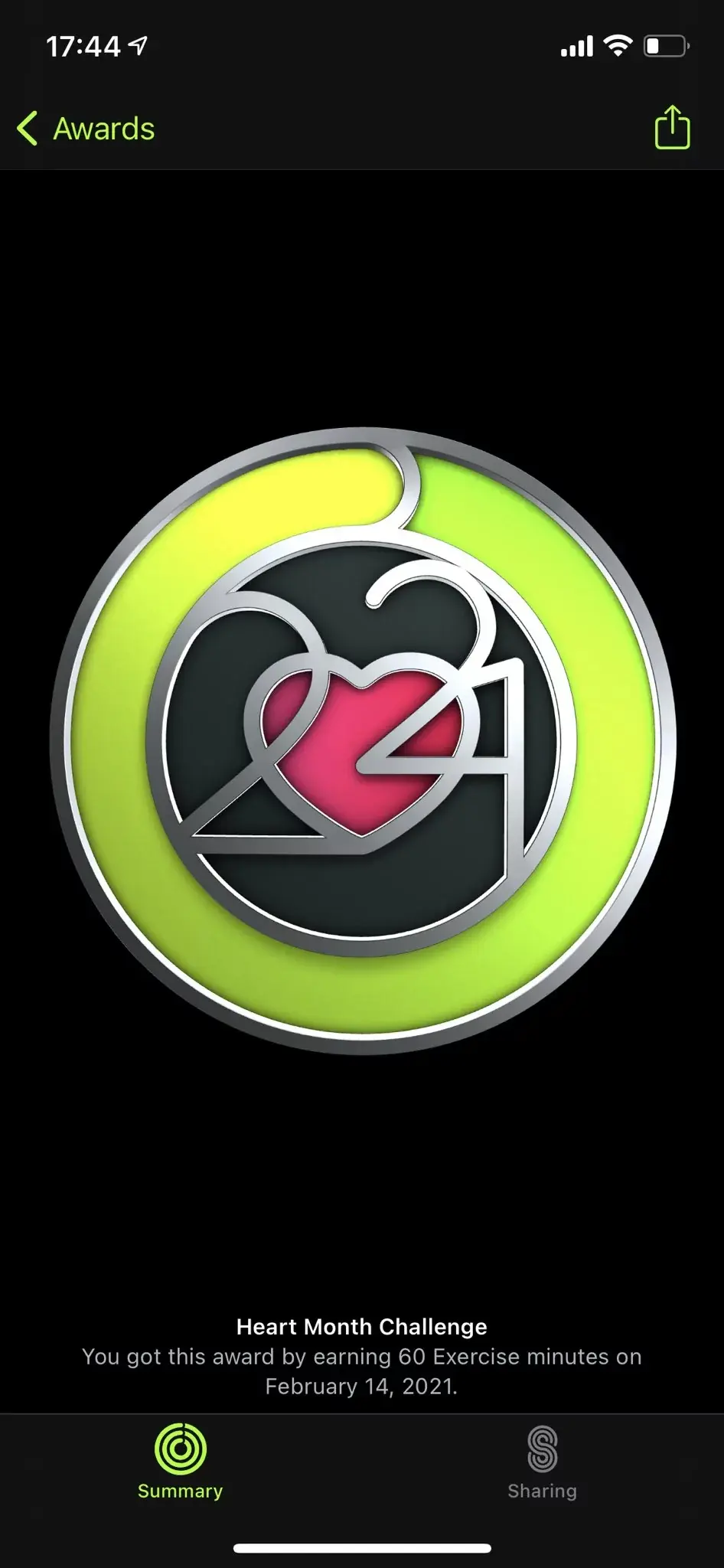 Apple Watch : récupérer les récompenses bloquées du #hearthmonthchallenge