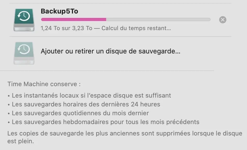 Time Machine fonctionne-t-il vraiment avec de gros SSD APFS ? (Appel à témoins)