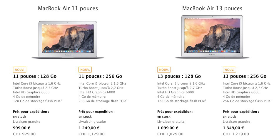 Acheter MacBook Air - Guide d'achat MacBook Air avec notre avis