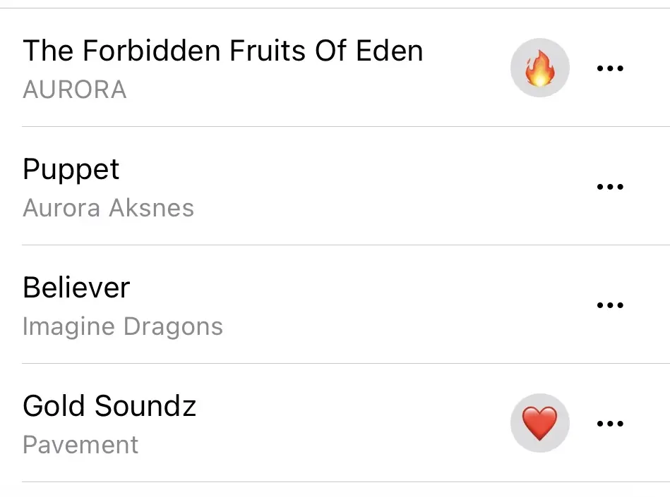 Comment ajouter un émoji à une playlist collaborative dans Apple Music