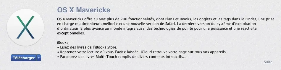 Mavericks est disponible sur le Mac AppStore !