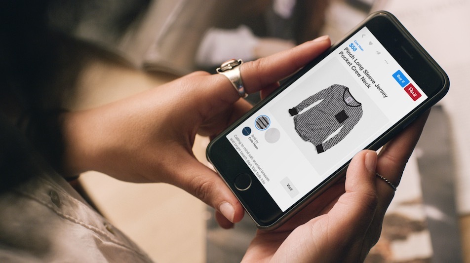 Pinterest lance un bouton "Acheter" sur iOS et propose de régler avec Apple Pay